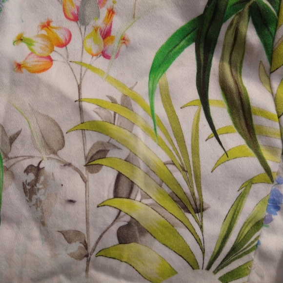 6/7 stunning Zara tropical flower blazer - Picture 6 of 7